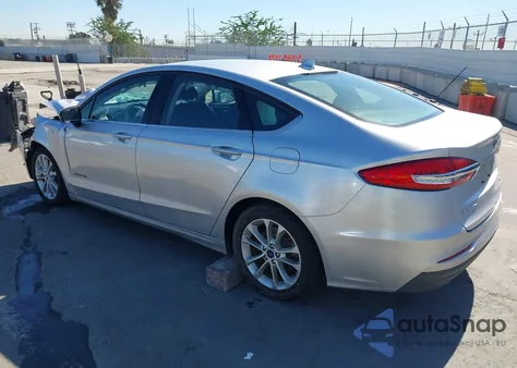 2019 Ford Fusion Hybrid Se из США, поврежденный, VIN 3FA6P0LU2KR268884